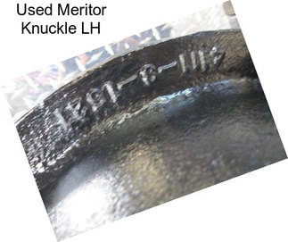Used Meritor Knuckle LH