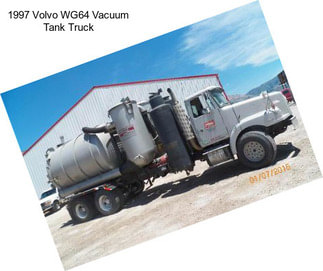 1997 Volvo WG64 Vacuum Tank Truck