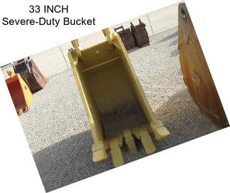 33 INCH Severe-Duty Bucket