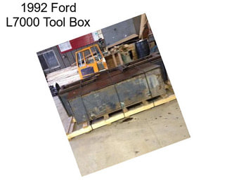 1992 Ford L7000 Tool Box