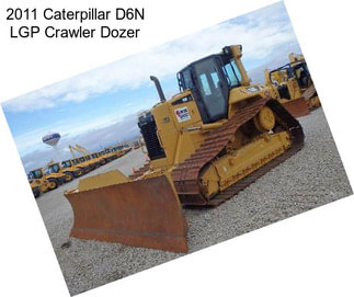 2011 Caterpillar D6N LGP Crawler Dozer