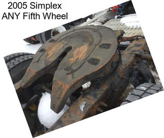 2005 Simplex ANY Fifth Wheel