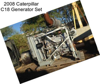 2008 Caterpillar C18 Generator Set