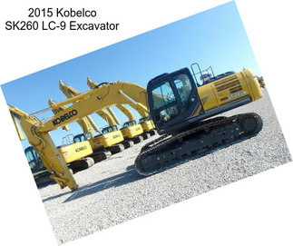 2015 Kobelco SK260 LC-9 Excavator