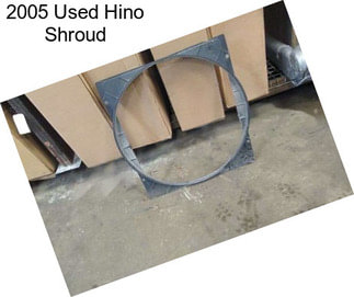 2005 Used Hino Shroud