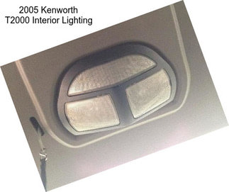 2005 Kenworth T2000 Interior Lighting