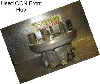 Used CON Front Hub