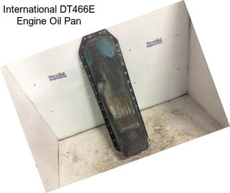 International DT466E Engine Oil Pan