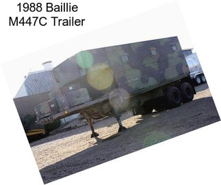1988 Baillie M447C Trailer