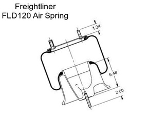 Freightliner FLD120 Air Spring