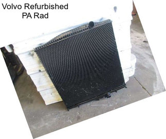 Volvo Refurbished PA Rad