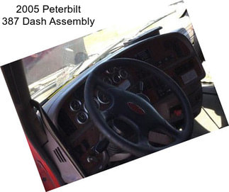 2005 Peterbilt 387 Dash Assembly