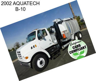 2002 AQUATECH B-10