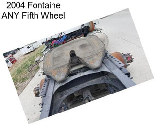 2004 Fontaine ANY Fifth Wheel