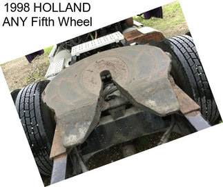 1998 HOLLAND ANY Fifth Wheel