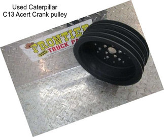 Used Caterpillar C13 Acert Crank pulley