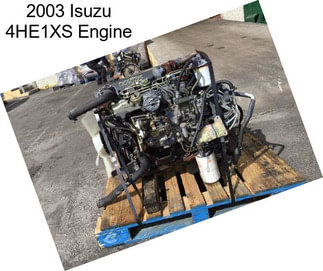 2003 Isuzu 4HE1XS Engine