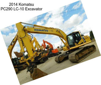 2014 Komatsu PC290 LC-10 Excavator