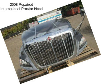 2008 Repaired International Prostar Hood