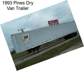 1993 Pines Dry Van Trailer