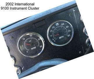 2002 International 9100 Instrument Cluster