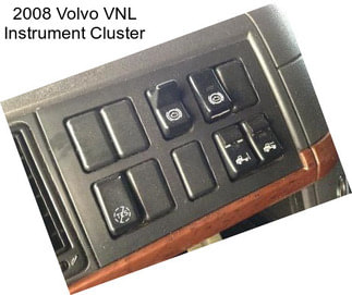 2008 Volvo VNL Instrument Cluster