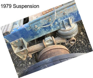 1979 Suspension