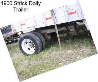 1900 Strick Dolly Trailer