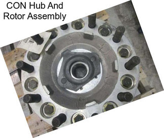 CON Hub And Rotor Assembly