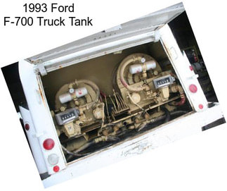 1993 Ford F-700 Truck Tank