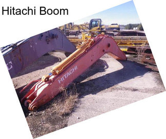 Hitachi Boom