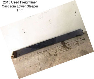 2015 Used Freightliner Cascadia Lower Sleeper Trim