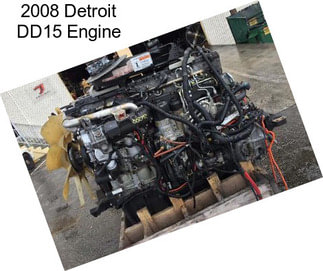 2008 Detroit DD15 Engine