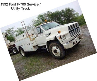 1992 Ford F-700 Service / Utility Truck