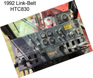 1992 Link-Belt HTC830