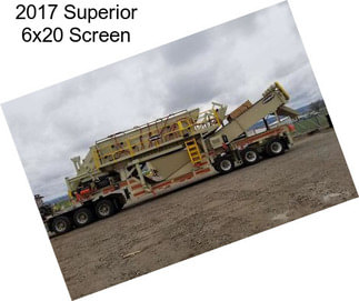 2017 Superior 6x20 Screen