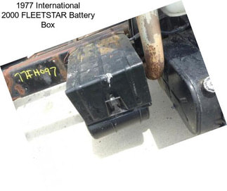 1977 International 2000 FLEETSTAR Battery Box