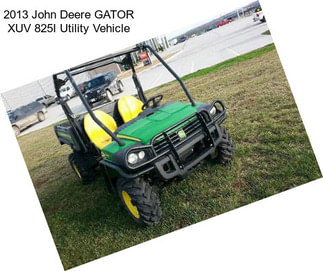 2013 John Deere GATOR XUV 825I Utility Vehicle