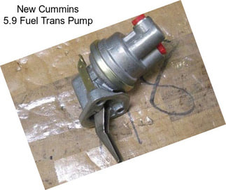 New Cummins 5.9 Fuel Trans Pump