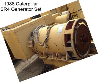 1988 Caterpillar SR4 Generator Set