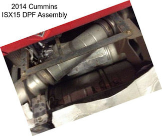 2014 Cummins ISX15 DPF Assembly