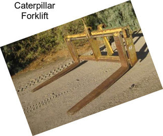 Caterpillar Forklift