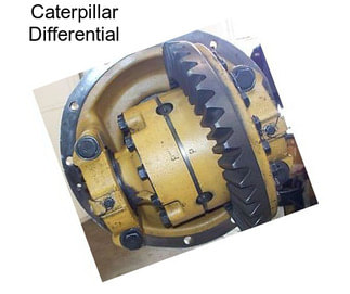 Caterpillar Differential