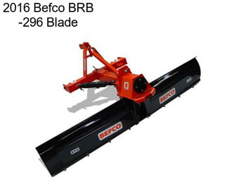 2016 Befco BRB -296 Blade