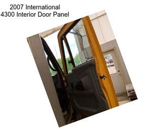 2007 International 4300 Interior Door Panel