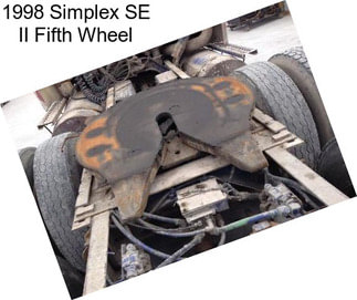 1998 Simplex SE II Fifth Wheel