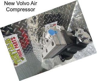 New Volvo Air Compressor