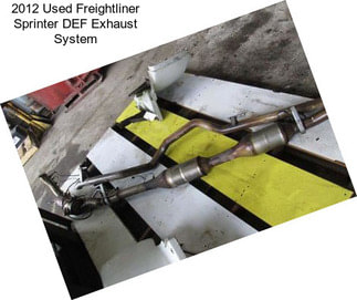 2012 Used Freightliner Sprinter DEF Exhaust System