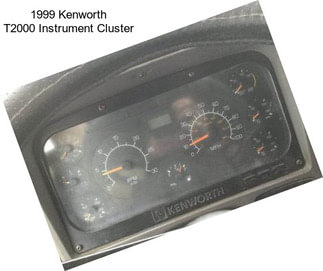 1999 Kenworth T2000 Instrument Cluster