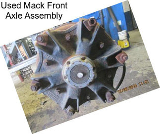 Used Mack Front Axle Assembly